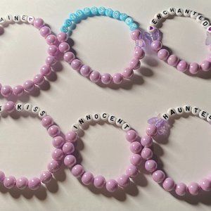 Taylor Swift "Speak Now" Album Friendship Bracelets